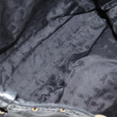 GUCCI Tote Bag Leather Black Gold 211959 Auth BA8823-11