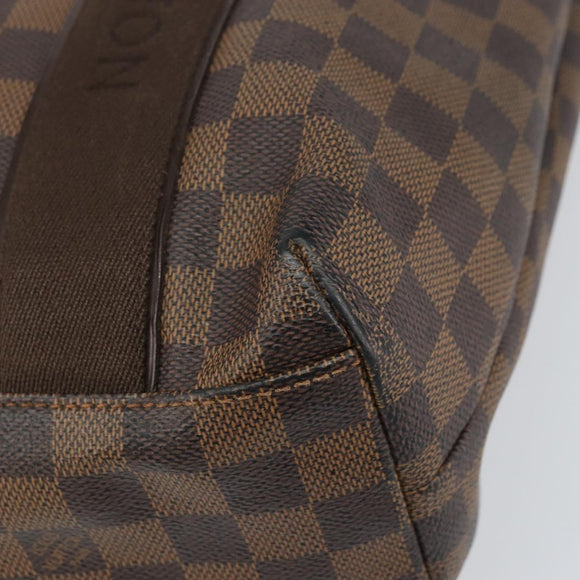 LOUIS VUITTON Damier Ebene Cabas Bobur Tote Bag N52006 LV Auth BA8826