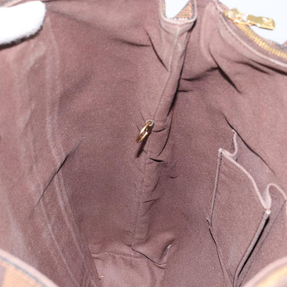 LOUIS VUITTON Damier Ebene Cabas Bobur Tote Bag N52006 LV Auth BA8826