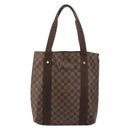 LOUIS VUITTON Damier Ebene Cabas Bobur Tote Bag N52006 LV Auth BA8826-13