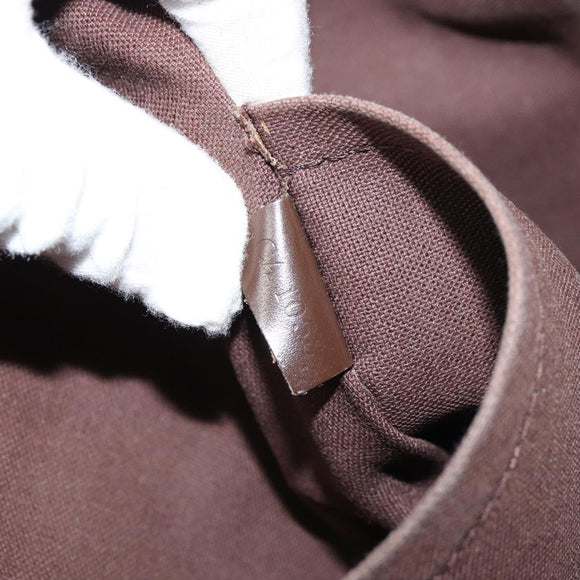 LOUIS VUITTON Damier Ebene Cabas Bobur Tote Bag N52006 LV Auth BA8826