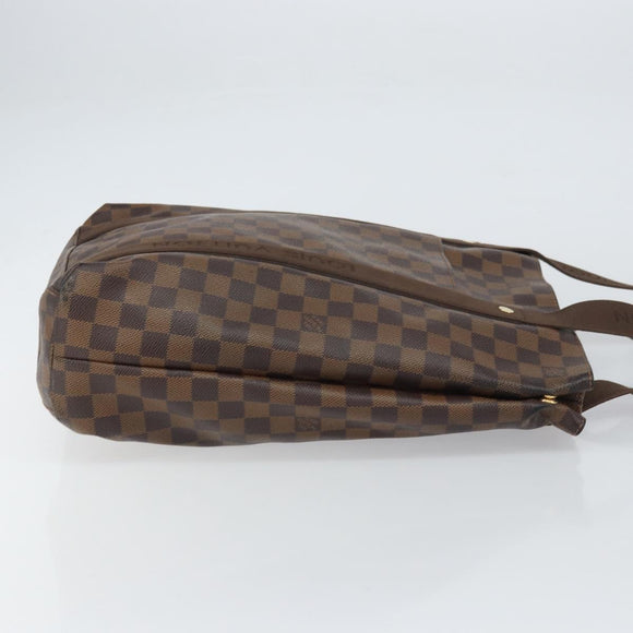 LOUIS VUITTON Damier Ebene Cabas Bobur Tote Bag N52006 LV Auth BA8826