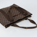 LOUIS VUITTON Damier Ebene Cabas Bobur Tote Bag N52006 LV Auth BA8826-6
