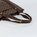 LOUIS VUITTON Damier Ebene Cabas Bobur Tote Bag N52006 LV Auth BA8826-7