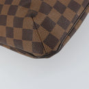 LOUIS VUITTON Damier Ebene Musette Shoulder Bag N51302 LV Auth BA8827-16