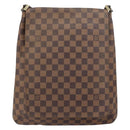 LOUIS VUITTON Damier Ebene Musette Shoulder Bag N51302 LV Auth BA8827-13