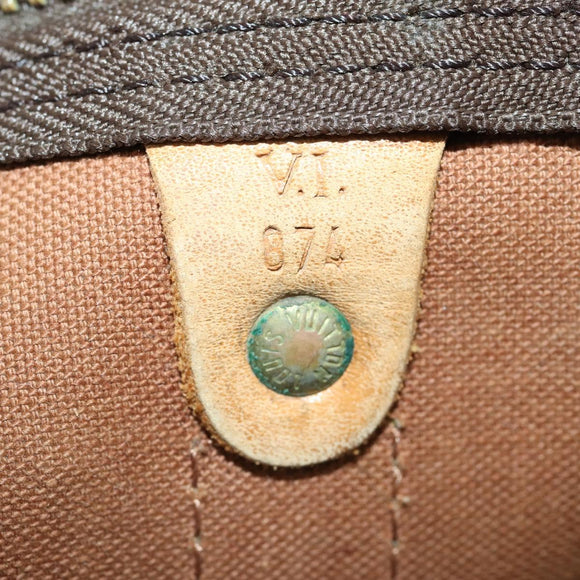LOUIS VUITTON Monogram Keepall 45 Boston Bag M41428 LV Auth BA8828