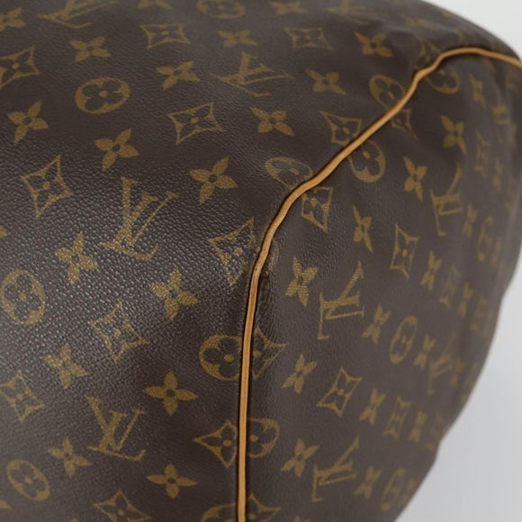 LOUIS VUITTON Monogram Keepall 55 Boston Bag M41424 LV Auth BA8829
