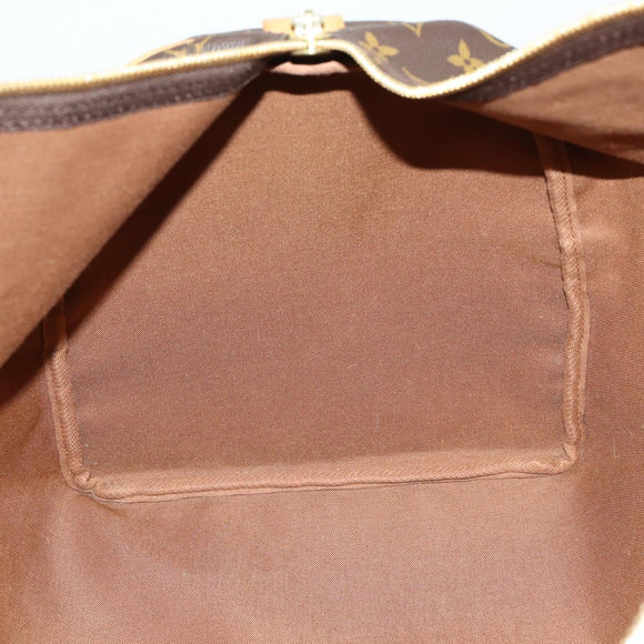 LOUIS VUITTON Monogram Keepall 55 Boston Bag M41424 LV Auth BA8829