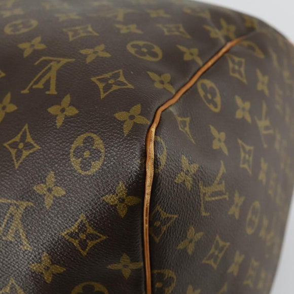 LOUIS VUITTON Monogram Keepall 60 Boston Tasche M41422 LV Auth BA8830
