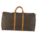 LOUIS VUITTON Monogram Keepall 60 Boston Tasche M41422 LV Auth BA8830-13