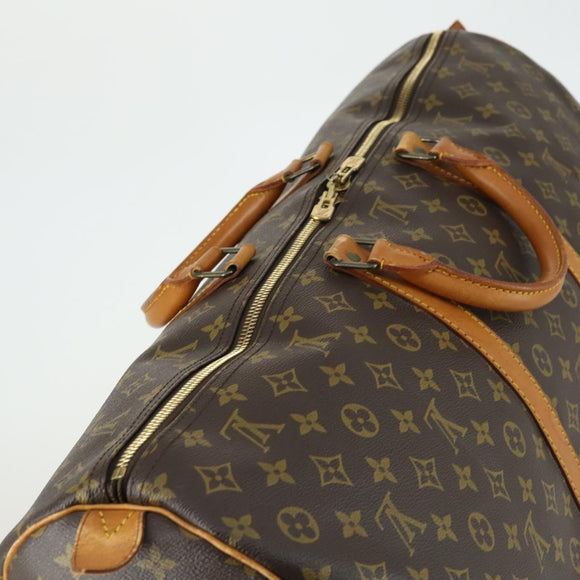 LOUIS VUITTON Monogram Keepall 60 Boston Tasche M41422 LV Auth BA8830