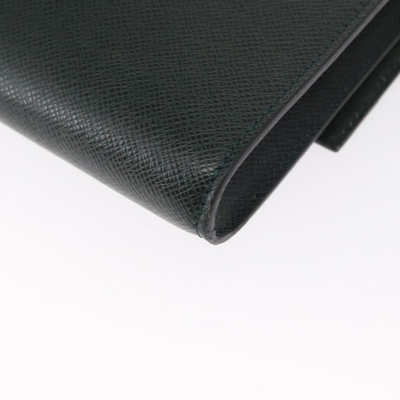 LOUIS VUITTON Taiga Leather Volga Briefcase Epicea M30204 LV Auth BA8831