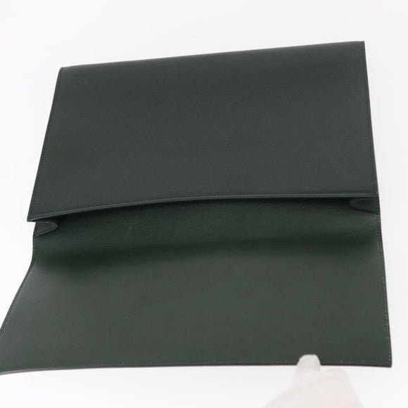 LOUIS VUITTON Taiga Leather Volga Briefcase Epicea M30204 LV Auth BA8831