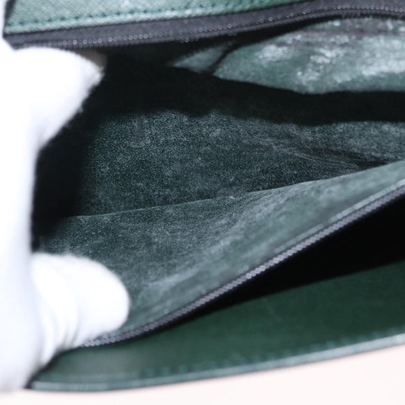 LOUIS VUITTON Taiga Leather Volga Briefcase Epicea M30204 LV Auth BA8831