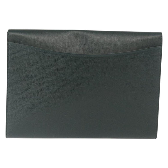 LOUIS VUITTON Taiga Leather Volga Briefcase Epicea M30204 LV Auth BA8831