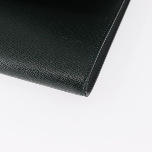 LOUIS VUITTON Taiga Leather Volga Briefcase Epicea M30204 LV Auth BA8831