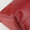 LOUIS VUITTON Epi Keepall 45 Boston Bag Red M42977 LV Auth BA8834-17