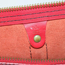 LOUIS VUITTON Epi Keepall 45 Boston Bag Red M42977 LV Auth BA8834-12