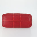 LOUIS VUITTON Epi Keepall 45 Boston Bag Red M42977 LV Auth BA8834-5