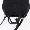 PRADA Hand Bag Nylon 2way Black Silver Auth BA8835-6
