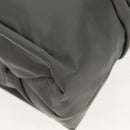 Chloe Woody Tote Bag Nylon Gray Auth BA8836V-11