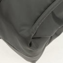 Chloe Woody Tote Bag Nylon Gray Auth BA8836V-12