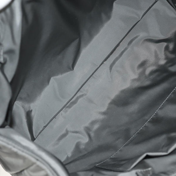 Chloe Woody Tote Bag Nylon Gray Auth BA8836V