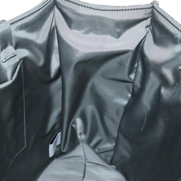 Chloe Woody Tote Bag Nylon Gray Auth BA8836V