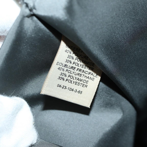 Chloe Woody Tote Bag Nylon Gray Auth BA8836V