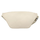 GUCCI GG Supreme Waist bag White Silver 645093 Auth BA8839-2