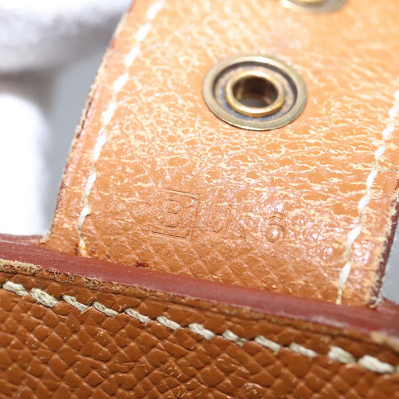 HERMES Sac Adepeche 38 Business Bag Leather Brown Auth BA884