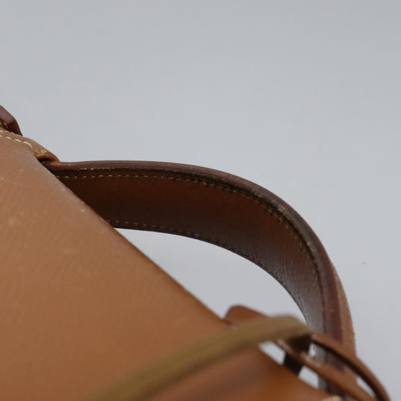 HERMES Sac Adepeche 38 Business Bag Leather Brown Auth BA884