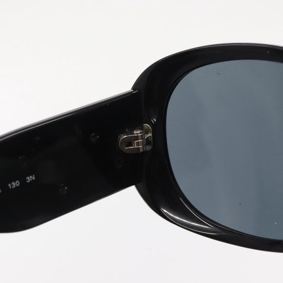 CHANEL Sunglasses plastic Black CC Auth BA8840