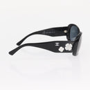 CHANEL Sunglasses plastic Black CC Auth BA8840-6