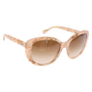 DOLCE&GABBANA Sunglasses plastic Beige Auth BA8841-1