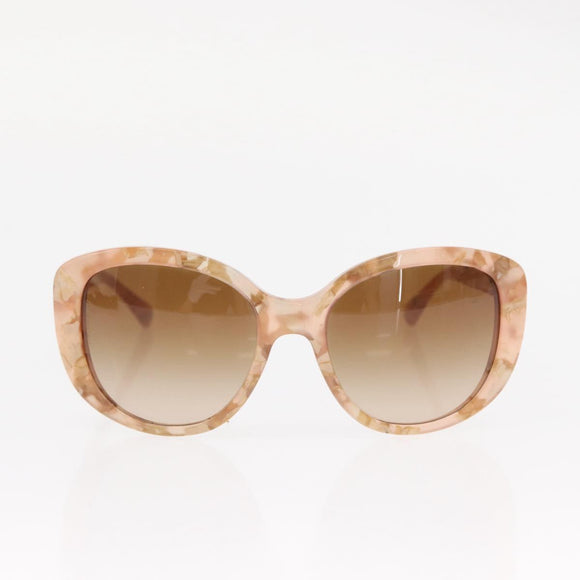 DOLCE&GABBANA Sunglasses plastic Beige Auth BA8841