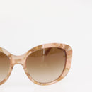 DOLCE&GABBANA Sunglasses plastic Beige Auth BA8841-5