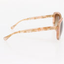 DOLCE&GABBANA Sunglasses plastic Beige Auth BA8841-6