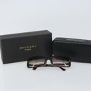 BVLGARI Sunglasses plastic Brown Auth BA8842-12