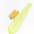 FENDI FENDI x Marc Jacobs Scarf Silk Green Auth BA8843-13