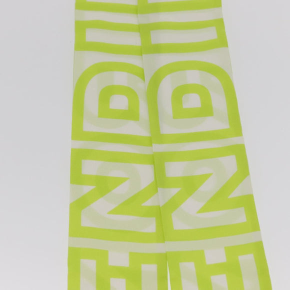 FENDI FENDI x Marc Jacobs Scarf Silk Green Auth BA8843