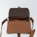 LOUIS VUITTON Monogram Cartouchiere MM Shoulder Bag M51253 LV Auth BA8848-20