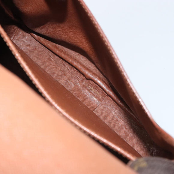 LOUIS VUITTON Monogram Cartouchiere MM Shoulder Bag M51253 LV Auth BA8848