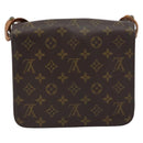 LOUIS VUITTON Monogram Cartouchiere MM Shoulder Bag M51253 LV Auth BA8848-2