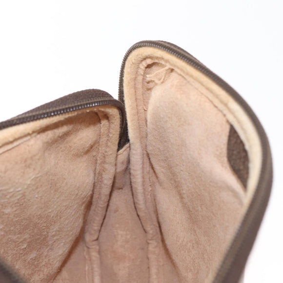 GUCCI GG Supreme Shoulder Bag PVC Beige Gold 97 02 068 Auth BA8850