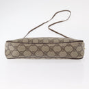 GUCCI GG Supreme Shoulder Bag PVC Beige Gold 97 02 068 Auth BA8850-5