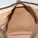 GUCCI GG Supreme Web Sherry Line Boston Bag PVC Beige Gold 40 02 006 Auth BA8851-19