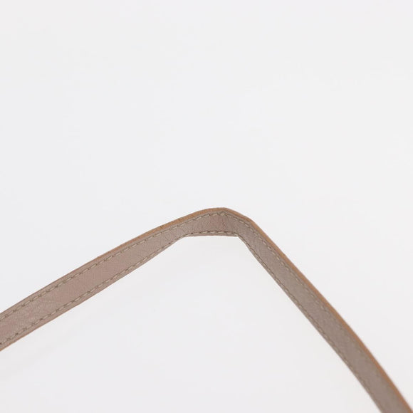 Chloe Lily Hand Bag Leather 2way Pink Gold Silver Auth BA8857