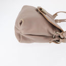 Chloe Lily Hand Bag Leather 2way Pink Gold Silver Auth BA8857-4